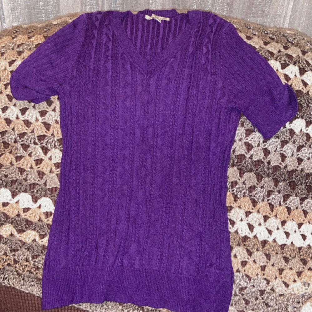 Purple sweater / shirt